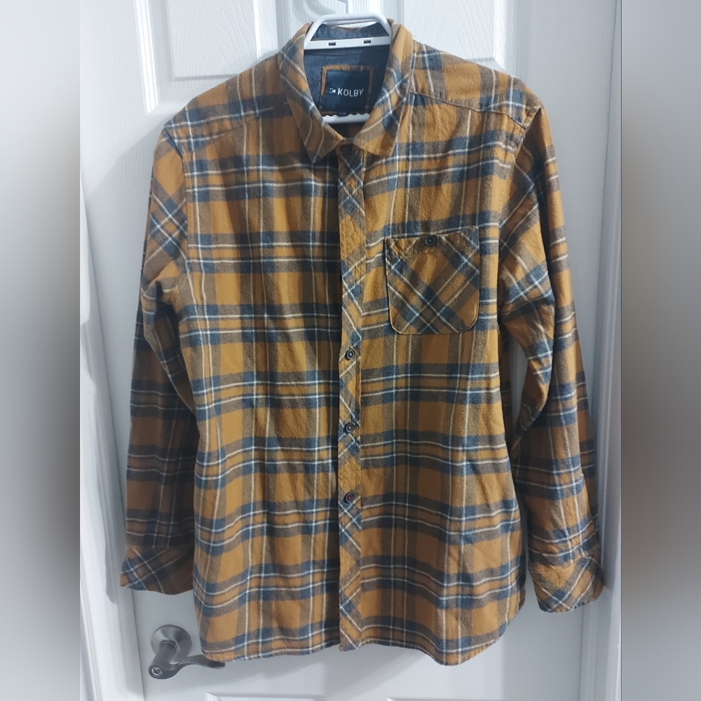 Kolby Flannel Button Down Shirt